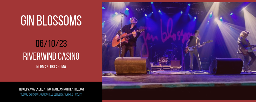 Gin Blossoms [POSTPONED] at Showplace Theatre